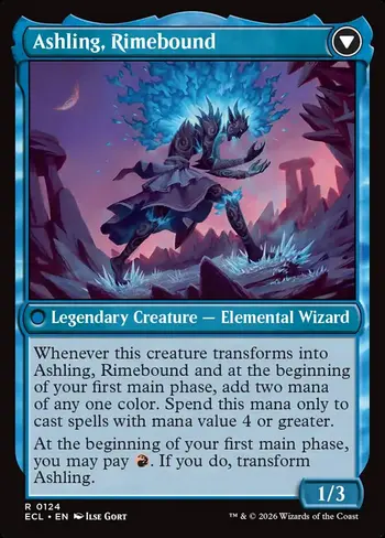 Ashling, Rekindled // Ashling, Rimebound card back