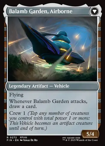 Balamb Garden, SeeD Academy // Balamb Garden, Airborne card back