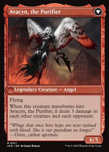 Archangel Avacyn // Avacyn, the Purifier card back