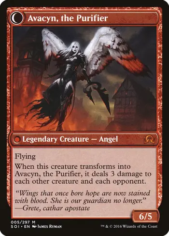Archangel Avacyn // Avacyn, the Purifier card back
