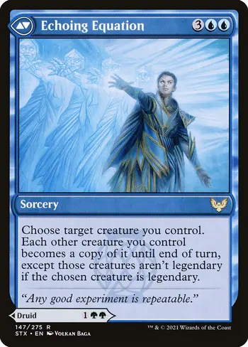 Augmenter Pugilist // Echoing Equation card back