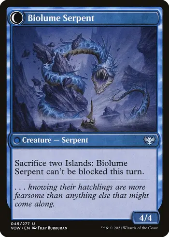 Biolume Egg // Biolume Serpent card back