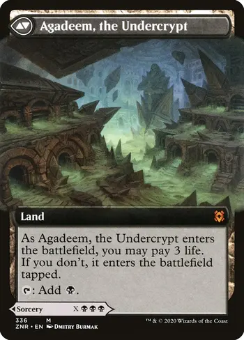 Agadeem's Awakening // Agadeem, the Undercrypt card back