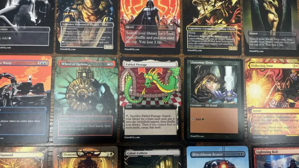 mtg custom card frames explained